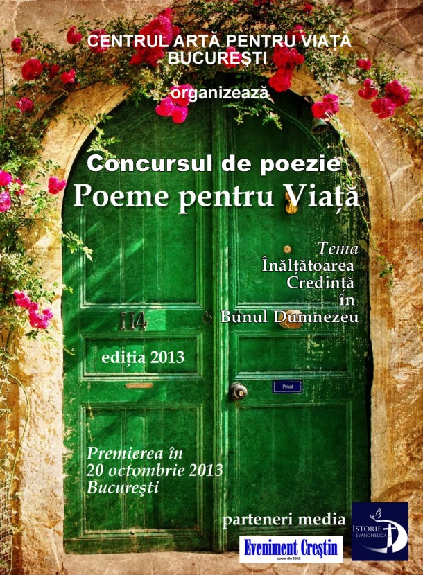 CONCURSUL DE POEZIE 2013_poeme pentru viata