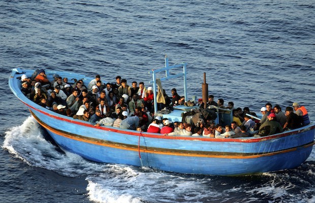 Italian Border Patrols Pick Up Boatloads Of Illegal Immigrants