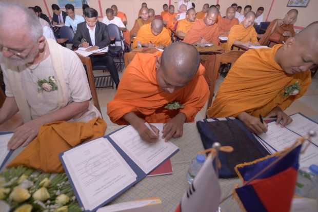 3. signing of peace agreement