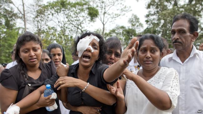 Durerea unei femei care și-a pierdut întreagă familie în atentatele din Sri Lanka