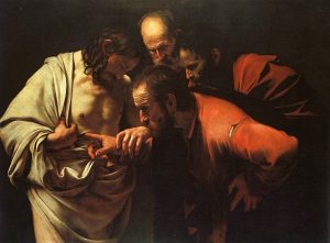 Înviere, Cruce, Apostoli, Toma necredinciosul